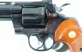 COLT PYTHON .357 MAG. CAL 6” REVOLVER CIRCA 1978. - 3 of 9