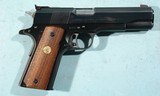 EARLY COLT GOLD CUP NATIONAL MATCH 1911 .45 ACP CAL. PISTOL CIRCA 1966. - 2 of 9