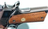 EARLY COLT GOLD CUP NATIONAL MATCH 1911 .45 ACP CAL. PISTOL CIRCA 1966. - 9 of 9