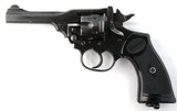 WW2 ERA BRITISH WEBLEY & SCOTT MK IV .38/200 DOUBLE ACTION 4” SERVICE REVOLVER. - 1 of 6