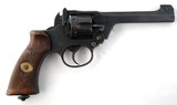 WW2 BRITISH ENFIELD NO. 2 MK 1 .38/200 CAL. 5” SERVICE REVOLVER BATTLE OF BRITAIN DATED 1940. - 2 of 7