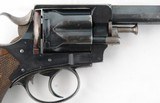 RARE BRITISH P. WEBLEY & SON NO. 5 EXPRESS DOUBLE ACTION .360 ROOK RIFLE CAL. 3 1/2” REVOLVER CIRCA 1886-7. - 4 of 8