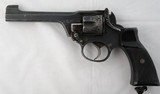 WW2 BRITISH ENFIELD NO. 2 MK 1 .380/200 CAL. 5” SERVICE REVOLVER DATED 1943. - 2 of 7