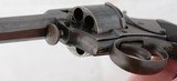 BRITISH WEBLEY PRE R.I.C. .380 CF CAL. 4 1/4” DOUBLE ACTION REVOLVER CIRCA 1870’S. - 6 of 10