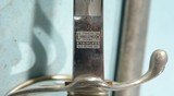 St. JOHN’S COLLEGE U.S. MODEL 1902 CADET SWORD AND SCABBARD CIRCA MID 1900’S. - 5 of 7