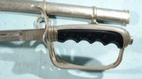 St. JOHN’S COLLEGE U.S. MODEL 1902 CADET SWORD AND SCABBARD CIRCA MID 1900’S. - 7 of 7