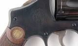 1939 PRE-WAR SMITH & WESSON .44 3RD MODEL H.E. (HAND EJECTOR) "MODEL 0F 1926" .44 SPECIAL 4" BLUE REVOLVER. - 5 of 13