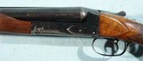 CASED PRE-WAR WINCHESTER MODEL 21 TOURNAMENT GRADE 12 GA. SKEET GUN CA. 1935 W/EXTRA FACTORY NUMBERED TO GUN 30” BARRELS & FACTORY LETTER. - 4 of 14