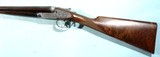 J. PURDEY & SONS EJECTOR SELF-OPENING SIDELOCK 12 GA. SHOTGUN MANUFACTURED IN 1895. - 4 of 17