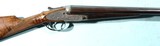 J. PURDEY & SONS EJECTOR SELF-OPENING SIDELOCK 12 GA. SHOTGUN MANUFACTURED IN 1895. - 3 of 17