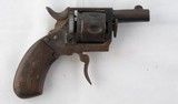BELGIAN VELO DOG FOLDING TRIGGER .32 CF CAL. REVOLVER CA. 1890’S. - 2 of 4