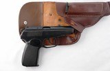 EAST GERMAN MAKAROV 9MM RUSSIAN MAKAROV CAL. SEMI-AUTO PISTOL W/HOLSTER & EXTRA MAGAZINE. - 1 of 5
