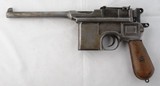 WW1 MAUSER C96 OR MODEL 1896 BROOMHANDLE 7.63MM 5 1/2” PISTOL. - 2 of 4