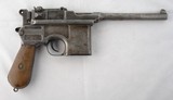 WW1 MAUSER C96 OR MODEL 1896 BROOMHANDLE 7.63MM 5 1/2” PISTOL. - 1 of 4
