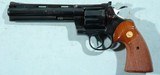 COLT PYTHON .357 MAG. CAL 6” REVOLVER CIRCA 1978. - 1 of 9
