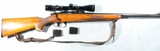 SAKO RIIHIMAKI L461 TYPE BOLT ACTION .222 REMINGTON TARGET OR VARMINT RIFLE W/SCOPE, CIRCA 1955. - 1 of 8