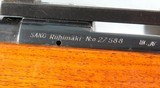 SAKO RIIHIMAKI L461 TYPE BOLT ACTION .222 REMINGTON TARGET OR VARMINT RIFLE W/SCOPE, CIRCA 1955. - 8 of 8
