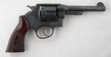 SMITH & WESSON ARGENTINE CONTRACT MODEL 1917/37 .45 ACP CAL. 5 1/2” REVOLVER. - 2 of 7