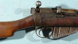EARLY WW1 BRITISH BSA CO. SMLE MK III .303 CAL. INFANTRY RIFLE DATED 1914. - 3 of 8