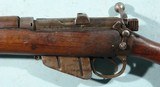 EARLY WW1 BRITISH BSA CO. SMLE MK III .303 CAL. INFANTRY RIFLE DATED 1914. - 8 of 8