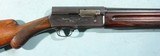 PRE-WAR BELGIAN BROWNING MODEL AUTO 5 OR A-5 SEMI-AUTO 16 GA. SHOTGUN CIRCA 1931. - 4 of 9