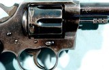 WW1 BRITISH ORDNANCE INSPECTED COLT NEW SERVICE DOUBLE ACTION .455 ELEY CAL. REVOLVER CIRCA 1915 W/FACTORY LETTER. - 4 of 9