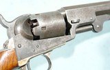 EARLY COLT MODEL 1849 PERCUSSION .31 CAL. 5 SHOT 6” POCKET REVOLVER CA. 1953. - 4 of 10