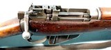 WW2 BRITISH MALTBY SMLE NO.4 MK.1 .303 CAL. INFANTRY RIFLE DATED 1943. - 9 of 11