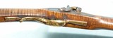 VERY FINE EARLY PERCUSSION SILVER MOUNTED TIGER MAPLE VIRGINIA LONGRIFLE CIRCA LATE 1820’S. - 9 of 18