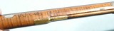 VERY FINE EARLY PERCUSSION SILVER MOUNTED TIGER MAPLE VIRGINIA LONGRIFLE CIRCA LATE 1820’S. - 12 of 18