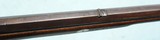 VERY FINE EARLY PERCUSSION SILVER MOUNTED TIGER MAPLE VIRGINIA LONGRIFLE CIRCA LATE 1820’S. - 10 of 18