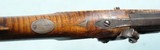 VERY FINE EARLY PERCUSSION SILVER MOUNTED TIGER MAPLE VIRGINIA LONGRIFLE CIRCA LATE 1820’S. - 11 of 18