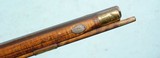 VERY FINE EARLY PERCUSSION SILVER MOUNTED TIGER MAPLE VIRGINIA LONGRIFLE CIRCA LATE 1820’S. - 13 of 18