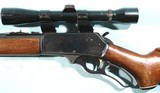 MARLIN MODEL 336 LEVER ACTION .35 REM. CAL. CARBINE CA. 1960’S W/WEAVER 4X SCOPE. - 3 of 7