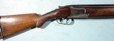 EARLY PRE-WAR BELGIAN BROWNING SUPERPOSED 12 GA. 30” SOLID RIB FULL & MODIFIED SHOTGUN CIRCA 1932 W/LUGGAGE CASE. - 3 of 11