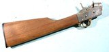 NAVY ARMS CO. PEDERSOLI ROLLING BLOCK NO.1 RECEIVER W/BUTT STOCK CA. 1970’s. - 1 of 6