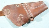 WW2 BOYT U.S. NAVY SHOULDER HOLSTER FOR THE S &W VICTORY MODEL .38 CAL. 4” REVOLVER DATED 1943. - 3 of 5