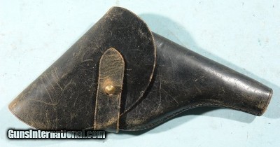 BRITISH WEBLEY R.I.C. NO. 2 .380 CAL. 4” REVOLVER SERVICE HOLSTER CIRCA 1880-1900.