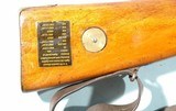 SWEDISH CARL GUSTAFS MAUSER MODEL 1896 6.5X55MM INFANTRY RIFLE DATED 1918. - 9 of 9