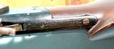 CUSTOM WINCHESTER MODEL 1885 SINGLE SHOT LOW WALL U.S. WINDER MUSKET BY WILBER HAUCK CA. 1930’S-50’S. - 10 of 11