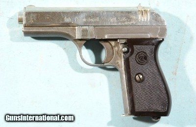 WW2 CZECH CZ FNH MODEL 27 SEMI-AUTO 7.65MM PISTOL CIRCA 1944-45.