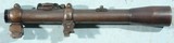 WW1 ERA VOIGHTLANDER SCOPARETTE 2 1/2 POWER 3/4” SCOPE IN CLAW MOUNTS. - 2 of 5