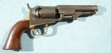 CIVIL WAR ERA COLT MODEL 1849 PERCUSSION .31 CAL. 4” SIX SHOT POCKET REVOLVER MANUFACTURED IN 1861. - 2 of 7