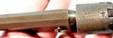 CIVIL WAR ERA COLT MODEL 1849 PERCUSSION .31 CAL. 4” SIX SHOT POCKET REVOLVER MANUFACTURED IN 1861. - 3 of 7