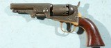 CIVIL WAR ERA COLT MODEL 1849 PERCUSSION .31 CAL. 4” SIX SHOT POCKET REVOLVER MANUFACTURED IN 1861. - 1 of 7