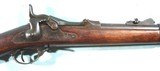 INDIAN WARS SPRINGFIELD U.S. MODEL 1873 .45-70 TRAPDOOR RIFLE. - 5 of 12