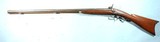 NEW YORK CITY PERCUSSION SIDE BY SIDE COMBINATION RIFLE/SHOTGUN SIGNED MOORE CIRCA 1850’S. - 1 of 8