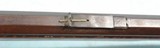 SOUTHERN PERCUSSION .45 CALIBER LONG RIFLE WITH TIGER MAPLE STOCK CA. 1850’S. - 9 of 14