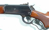 WINCHESTER MODEL 71 DELUXE .348 W.C.F. CAL. LEVER ACTION RIFLE W/BOLT PEEP SIGHT CIRCA 1940. - 4 of 13