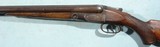 EARLY PARKER BROS. PH GRADE DAMASCUS 12 GA. SIDE X SIDE SHOTGUN CIRCA 1892. - 3 of 14